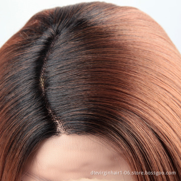 2021 High Temperature Fiber Silky Ladies Synthetic Wig Synthetic Bob Lace Front Wig Heat Resistant Synthetic Hair Wigs
